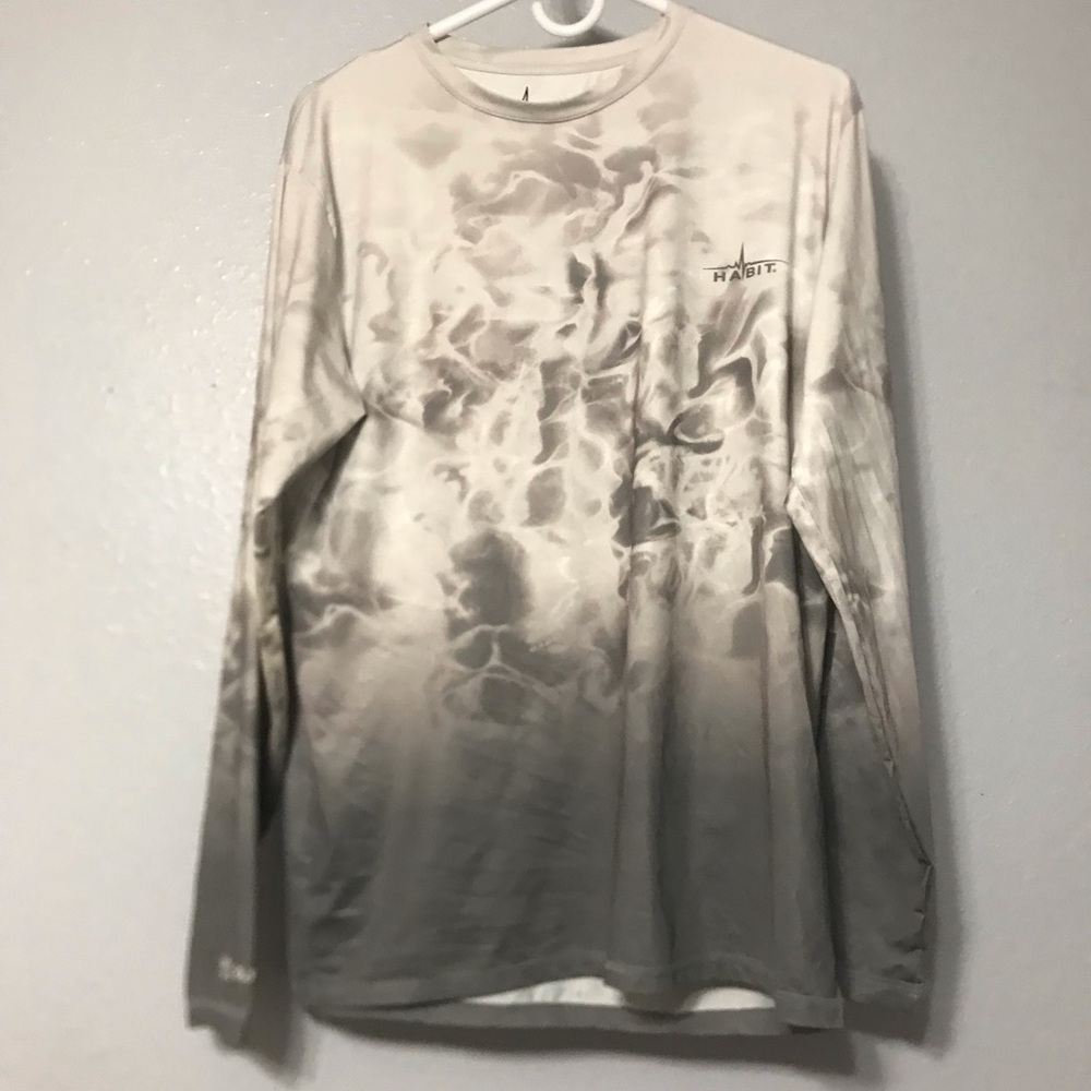 HABIT Men’s UPF 40+ Turtle Pond Long-sleeve performance Tee